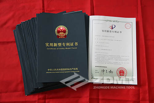 中德機(jī)床剪板機(jī)、折彎?rùn)C(jī)再獲35項(xiàng)國(guó)家專利